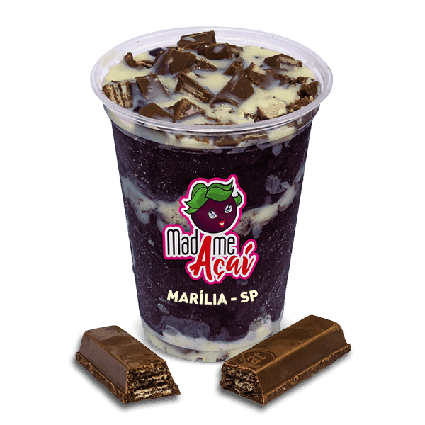 Copo Açaí Kit Kat 400ml